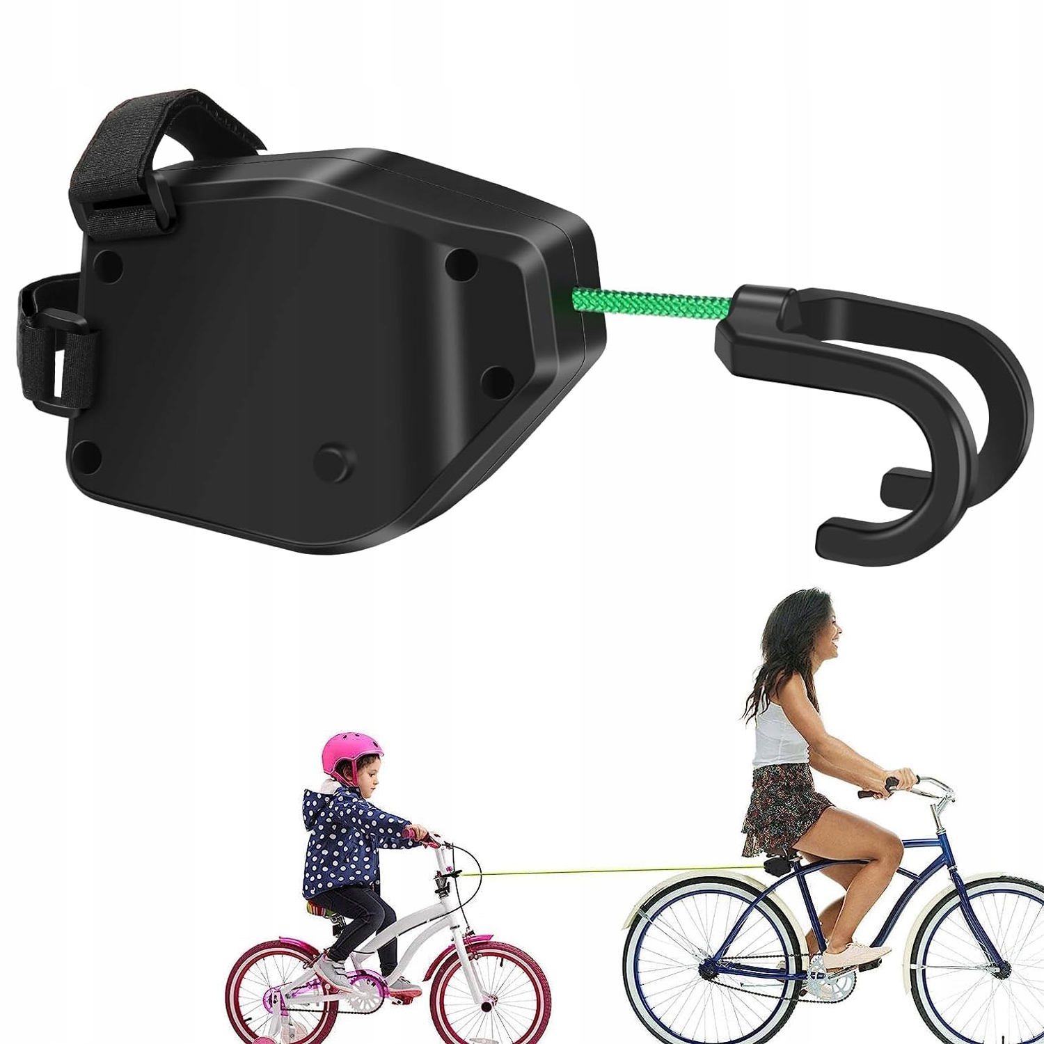 Linka Do Holownicza Roweru 2,5m Hol Rowerowy Samozwijająca Elastyczna