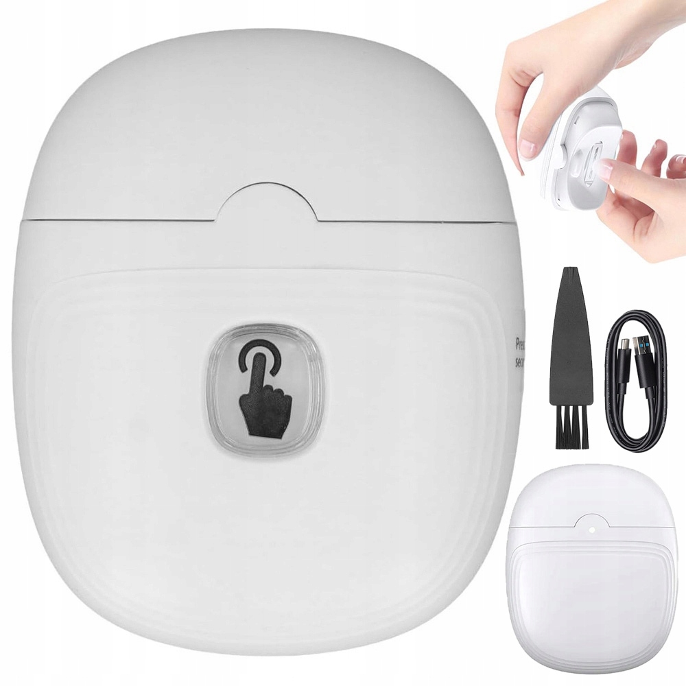 Automatický Kleštičky Na Nehty S Usb Nabíjením Led Světlem, 2 Rychlosti