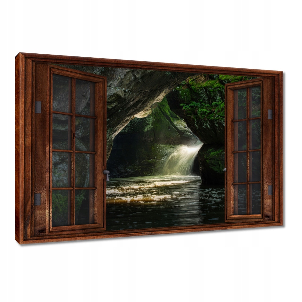 

Obrazy 120x80 Góry Skały Wodospad