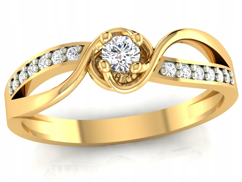 Moderní Prstýnek Pr. 585