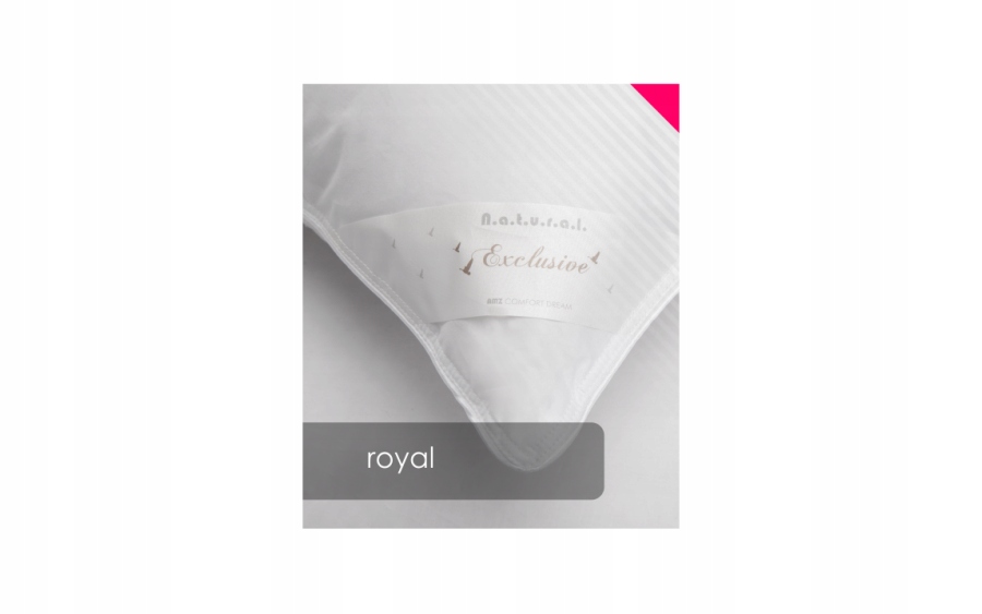 Vankúš husacie páperie Royal 70 x 80 cm