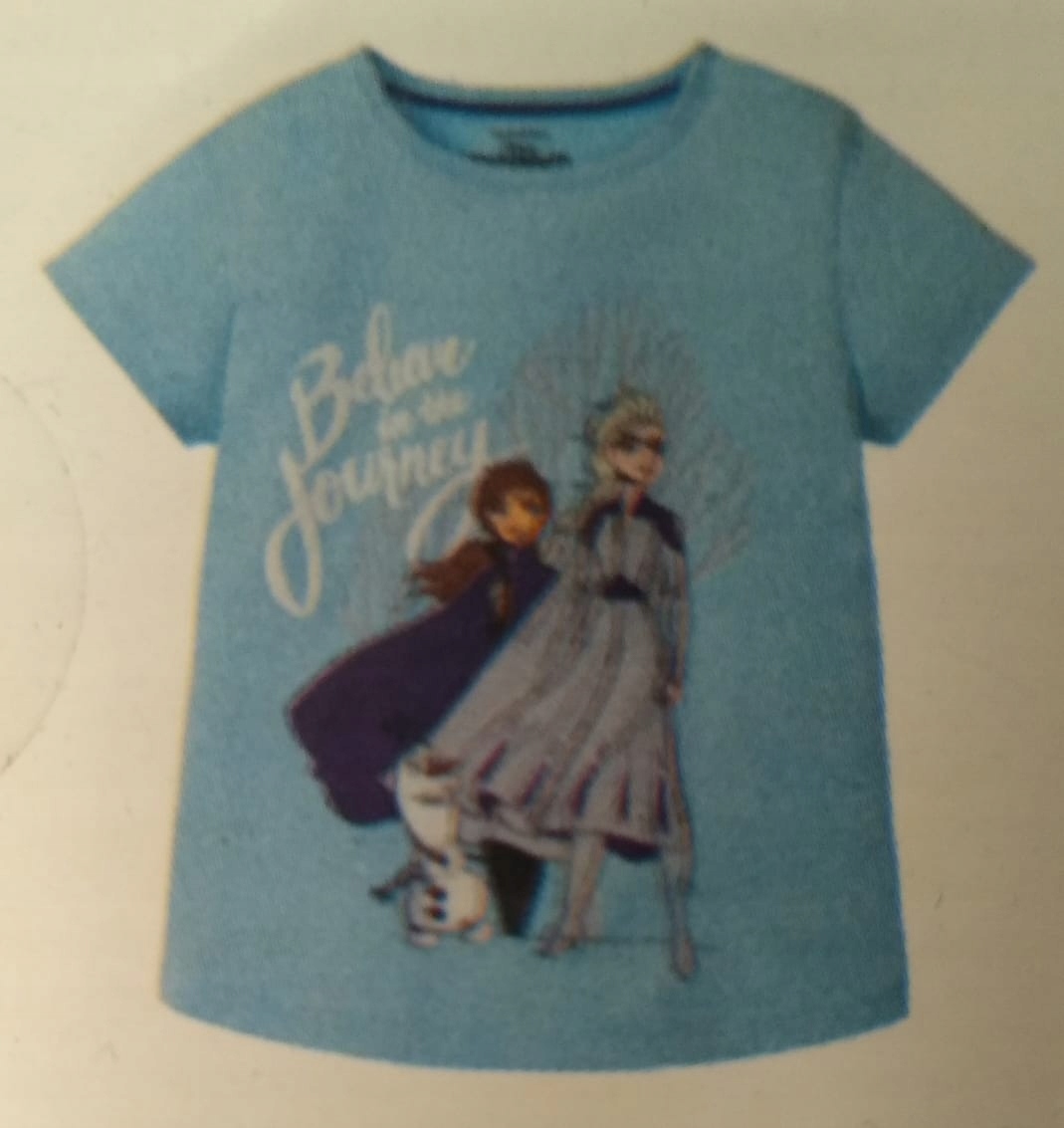T-SHIRT DZIEWCZĘCY FROZEN ROZ. 86-92 CM