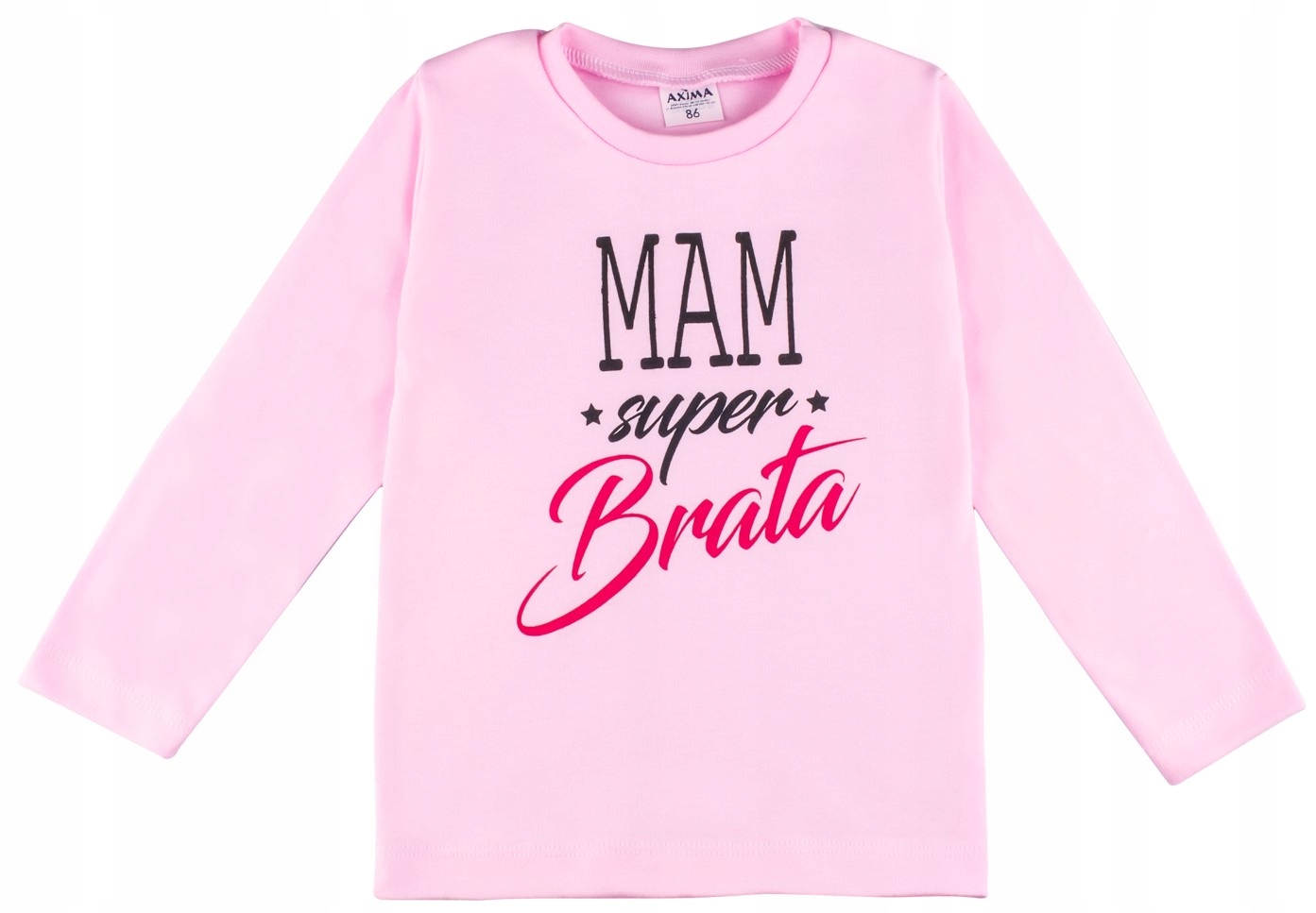 

Bluzka koszulka dł rękaw Mam Super Brata r. 98