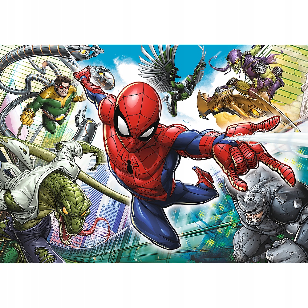 

Puzzle 200 Spiderman Marvel Goblin Octopus 6 Trefl