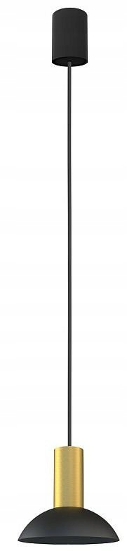 Závěsná lampa Hermanos C Černá Zlatá 1xGU10 15,5 cm Stropní Svítidlo Pokoj