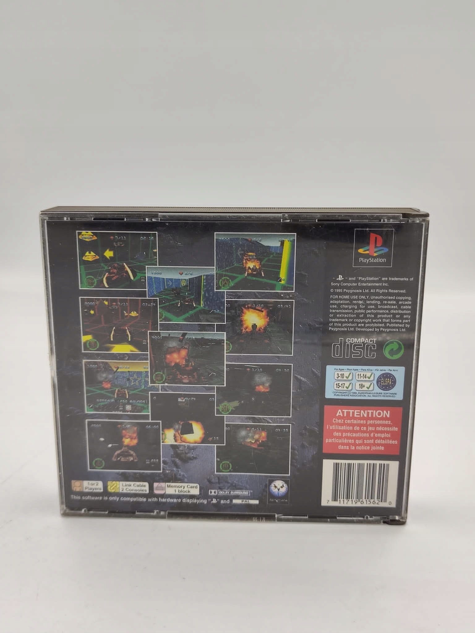 GRA ASSAULT RIGS PSX PS1 PLAYSTATION 1 Platforma PlayStation (PSX)