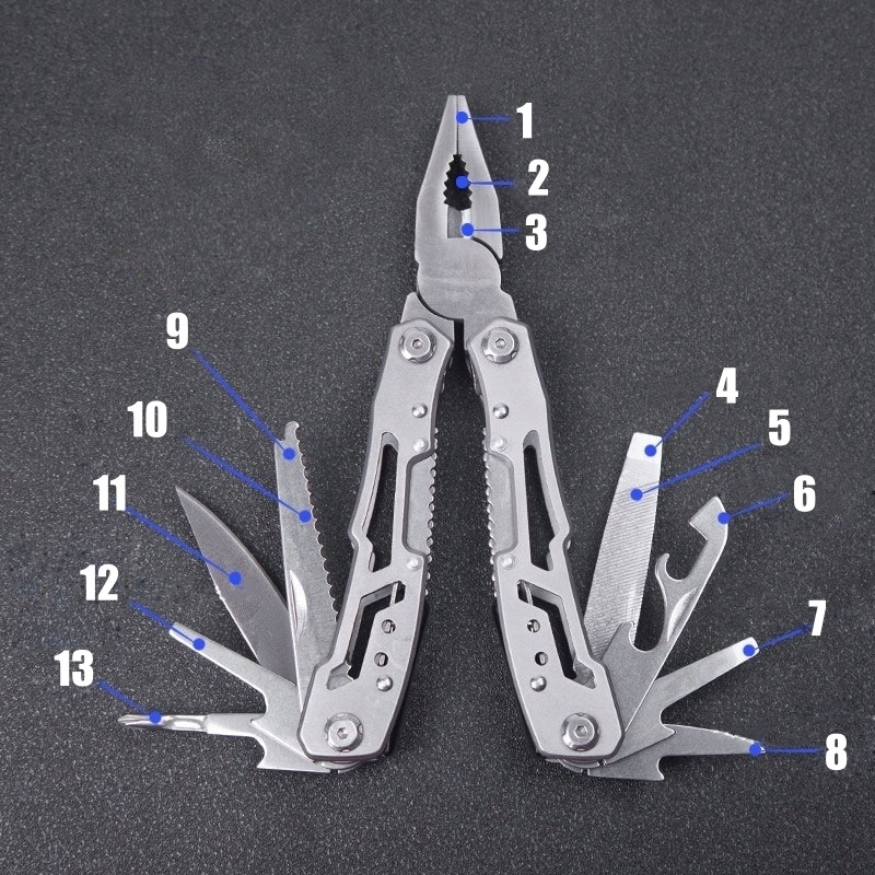 Narzędzie wielofunkcyjne 13w1 Multitool kombinerki Marka inna marka