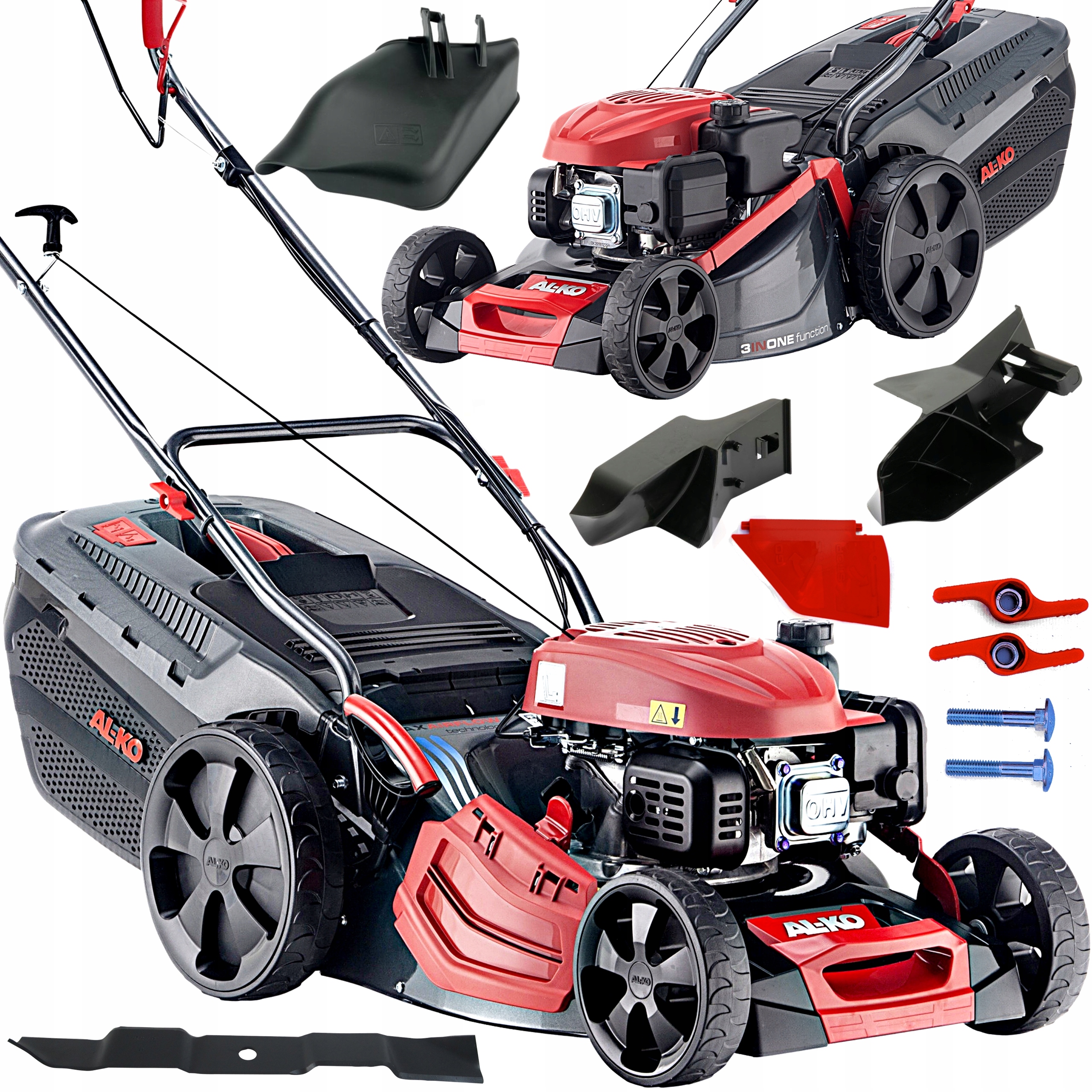 MOCNA kosiarka spalinowa AL-KO 46.0 SP-A PLUS 4w1