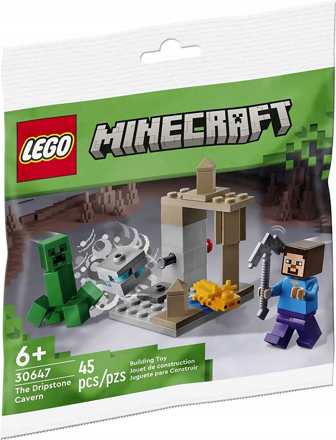 LEGO MINECRAFT JASKINIA NACIEKOWA #30647