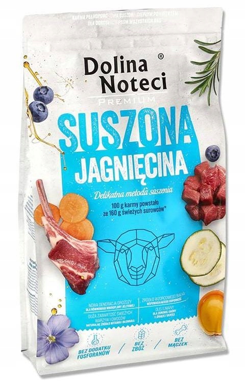 Dolina Noteci Premium Suszona Jagnięcina 9kg