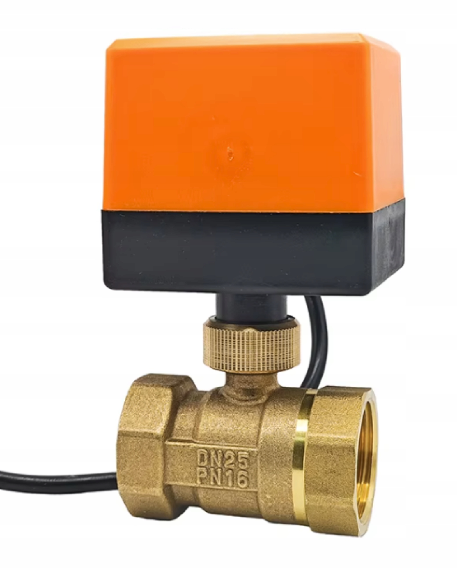 Elektrozawór kulowy z siłownikiem 1" DN25 230 V, dwudrożny RegMag – Gotowy do montażu