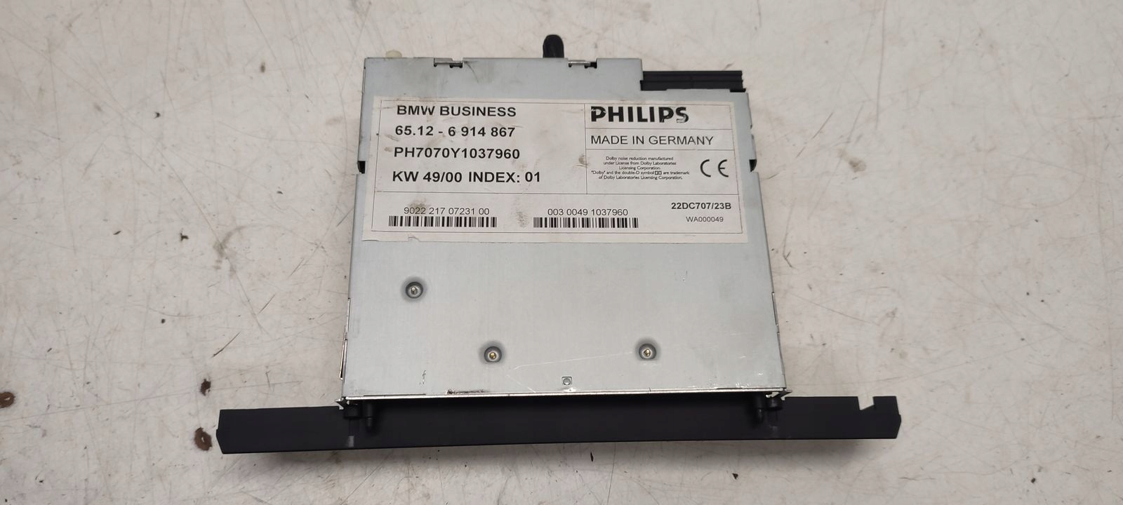 Radio Fabrique BMW E39