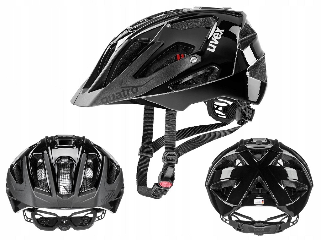Cyklistická přilba Uvex Quatro Mtb Enduro All Black 52-57 M