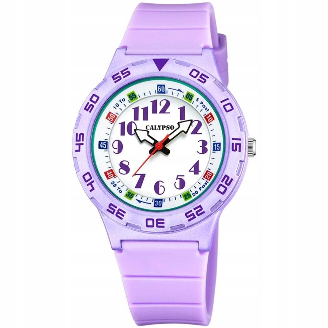 Dětské hodinky Calypso K5828-3 fialový řemínek