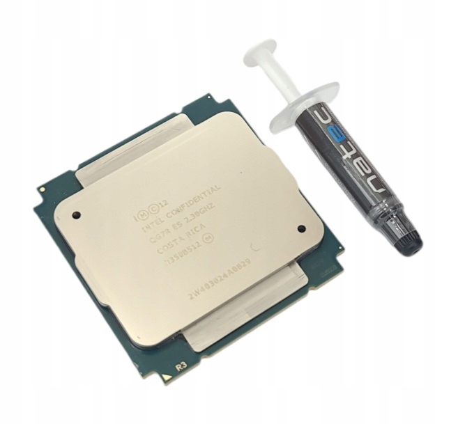 Procesor Intel Confidential QG7R Xeon E5-2695 V3 14 x 2.3GHz + pasta termo + Pasta termoprzewodząca Natec Husky 4,63W/mK - strzykawka 1g