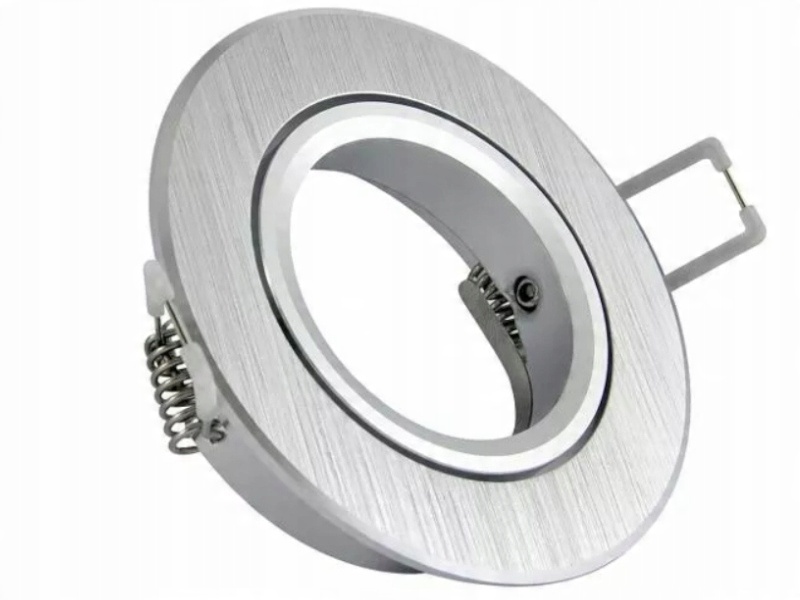 

Oprawka Halogen Sufitowa Inox Aluminium +gu10