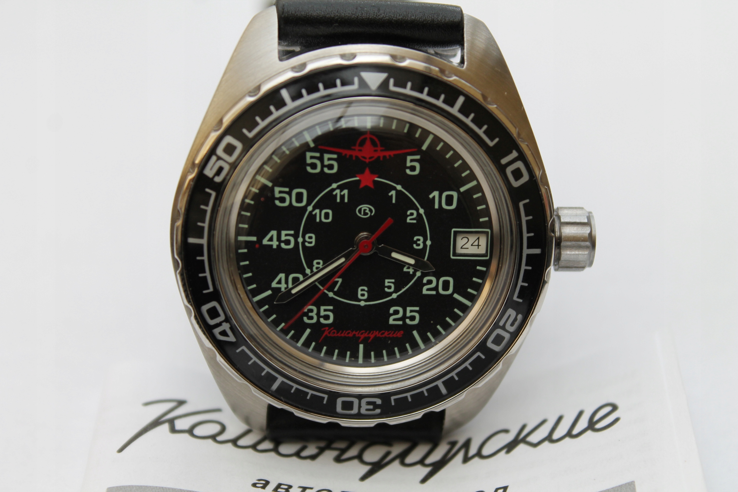 Wostok Vostok K020SE Pilot Ocel Automat 200 m Nový