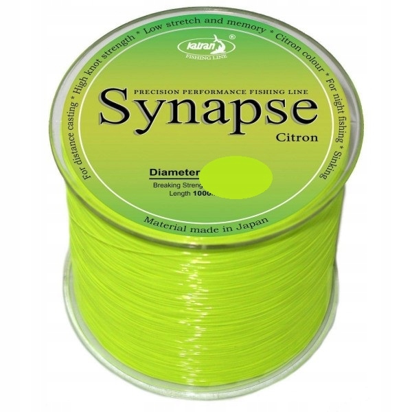 Katran Żyłka Karpiowa Synapse Citron 0,331mm 1000m