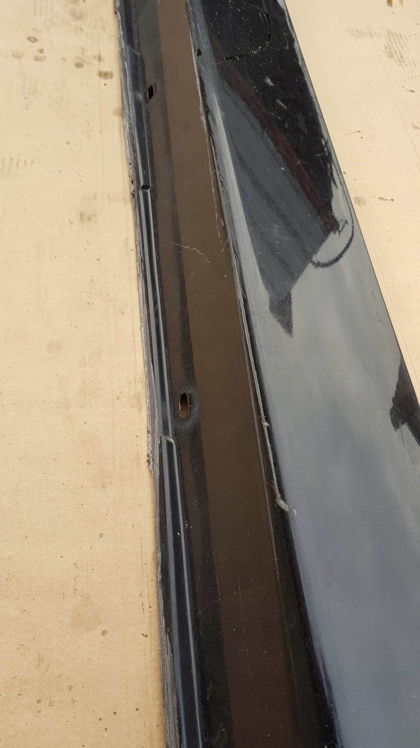 BMW E60 moulding of the threshold threshold left BLACKSAPPHIRE