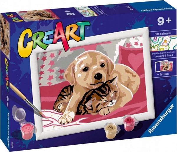 

Malowanka CreArt Classic Piesek z kotkiem (20210)