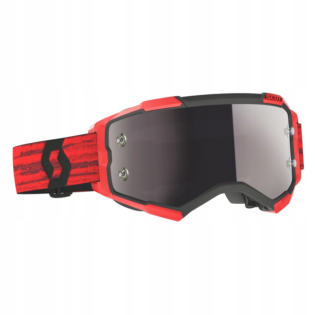 Okuliare Scott Fury Dark Red Moto Cross Enduro Pitbike Priehľadná Rýchla