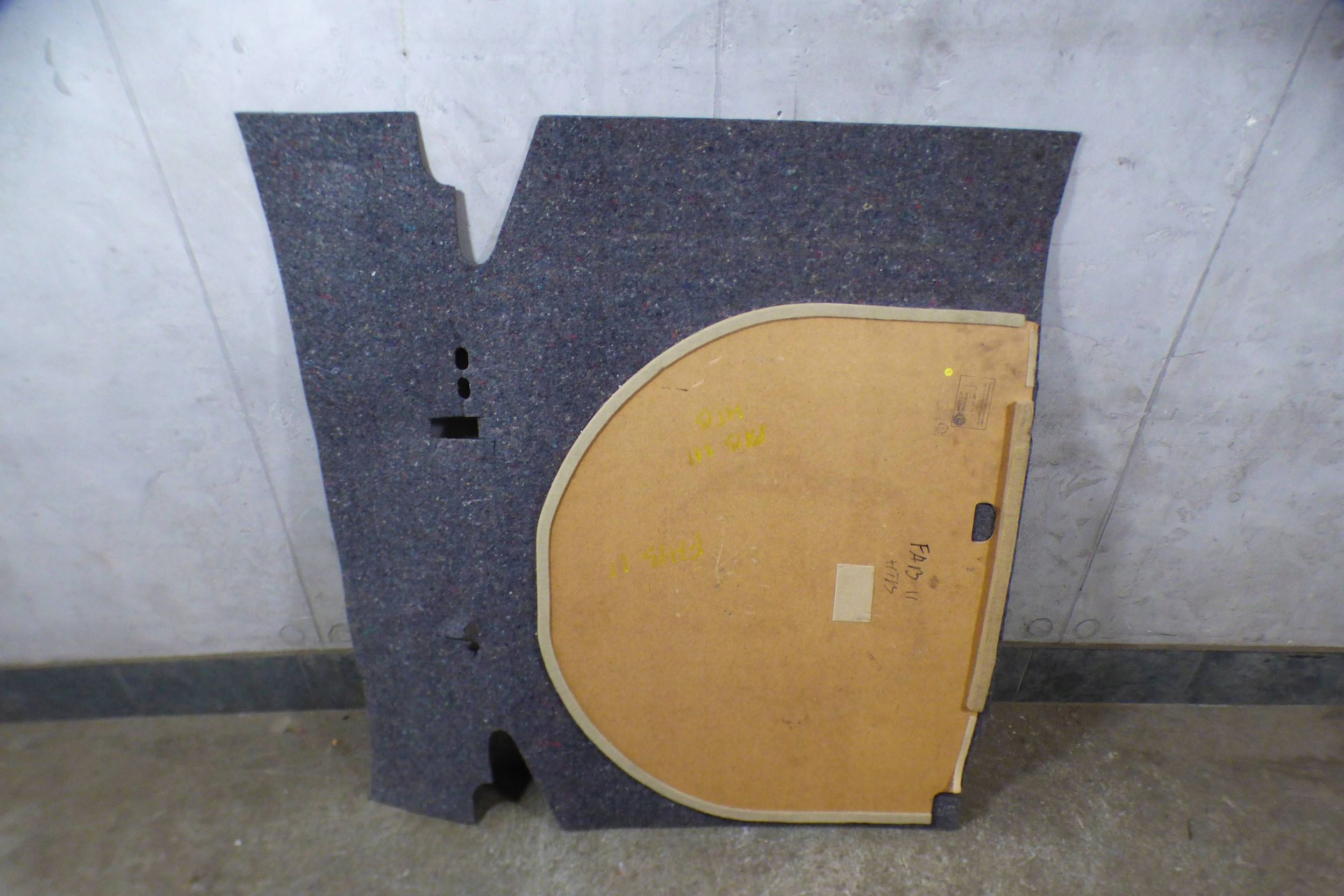 Skoda Fabia III mats boot 5J6863463