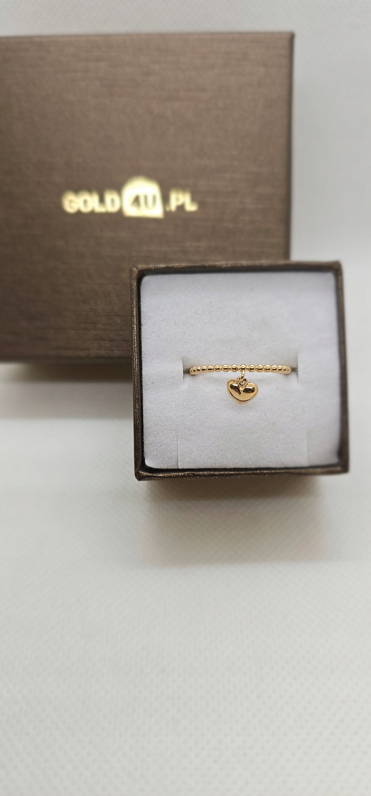 Nowy Złoty Pierścionek 14k r.16 90065984 Moz