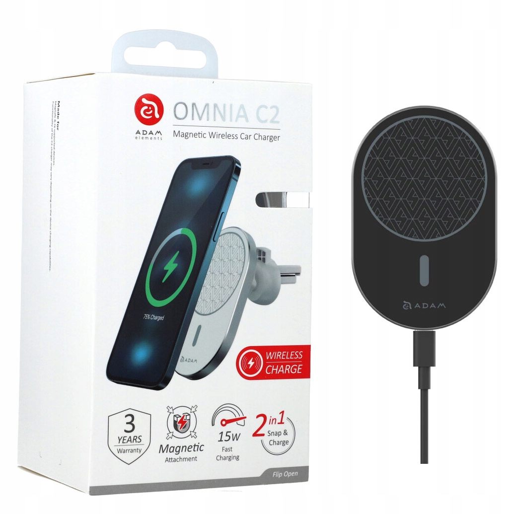 

Uchwyt z ładowarką Adam Elements, Omnia C2 MagSafe