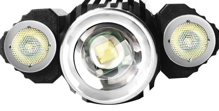 Taktická svítilna Searchlight T6 2 LED CREE XPE ZOOM Značka jiné značky