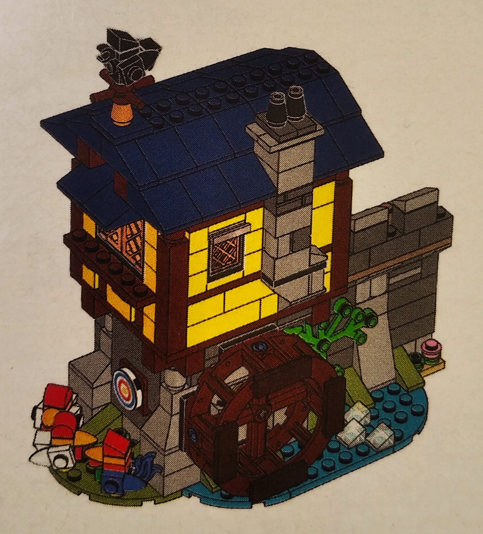 Lego 31120 Creator sam średniowieczny młyn minifigurka rycerza czytaj opis