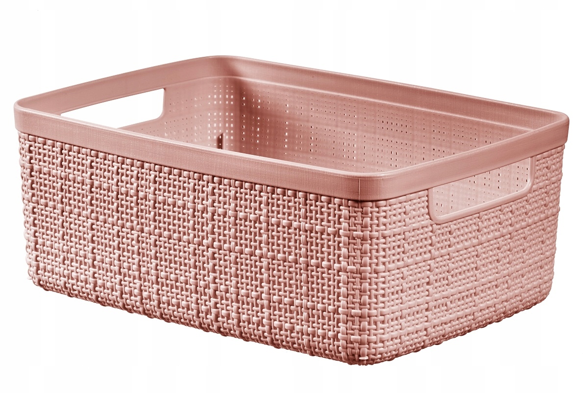 Curver, Koszyk JUTE S pudrowy róż