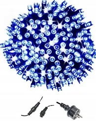 

Lampki Choinkowe 300LED Flash Niebieskie Zew/wew
