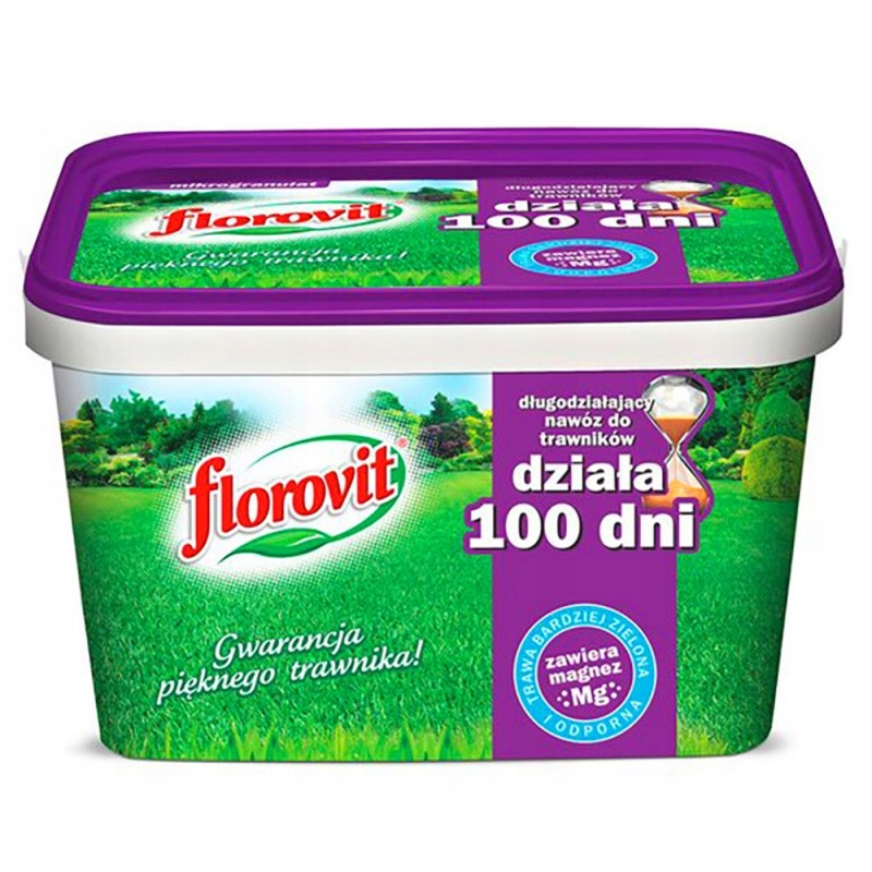

Florovit Nawóz do trawnika na 100 dni Mg 4kg