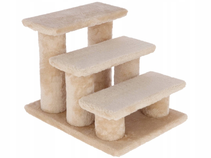 Levně Volně stojící schůdky pro psa kočku Easy Climb 2.0 45x35x34cm do 50 kg Kerbl
