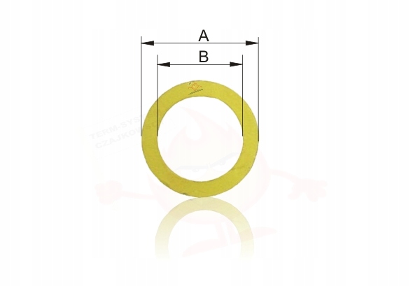 Uszczelka fibrowa śrubunka wodomierza licznika 5/4 Marka Term-System