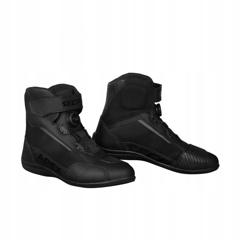 Krátke motocyklové topánky Seca Apex Pro Wp Black, čierne Darčeky