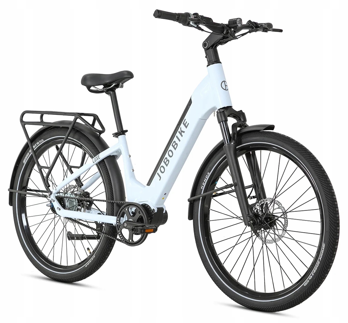 Rower Elektryczny Stylowy Miejski Na Pasku Jobobike Luxe Silnik Centralny