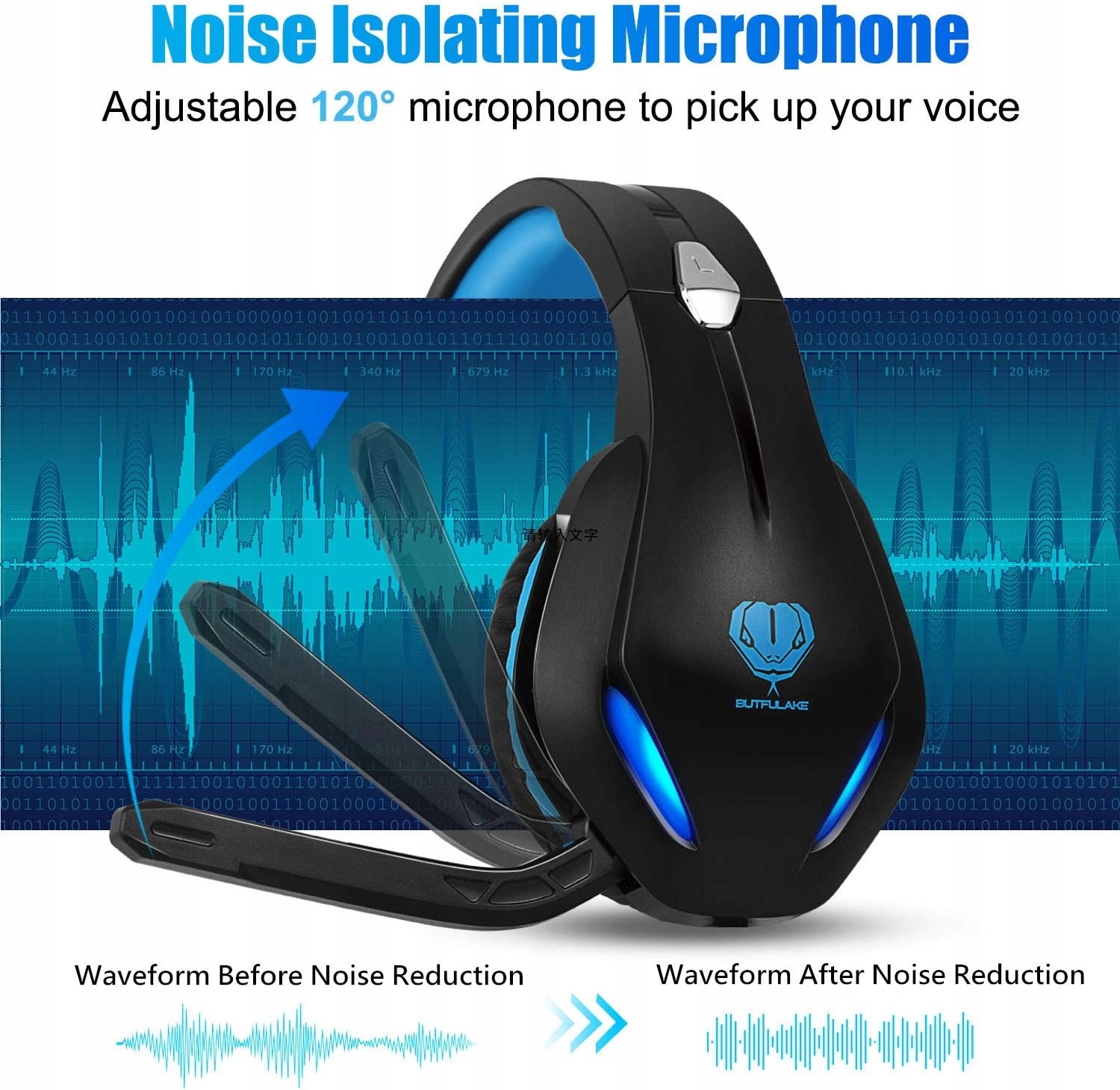 SŁUCHAWKI GAMING BUTFULAKE STYNICE GH 2 Marka Butfulake