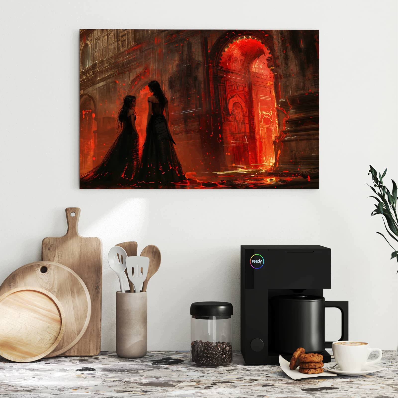 Magnetická tabule Ohnivý palác 60 × 40 cm
