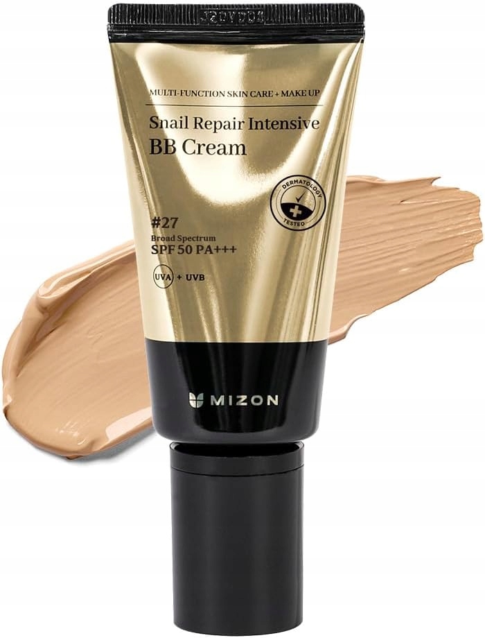 Mizon Snail Repair SPF50+ Bb krém nikotinamid pro hydrataci obličeje