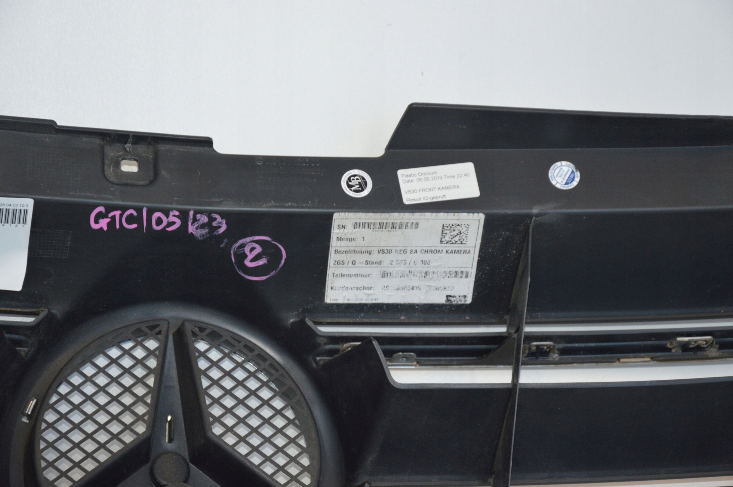 MERCEDES SPRINTER W907 907 GRILL ATRAPA KAMERA Wersja Europejska