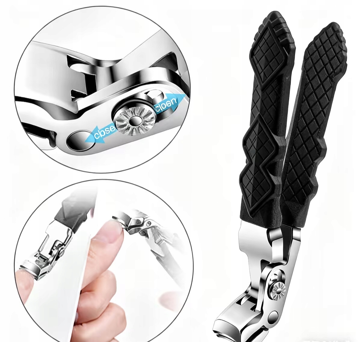 Ergonomický Nůž Na Manikúru Nohou Pro Tvrdé A Silné Nehty