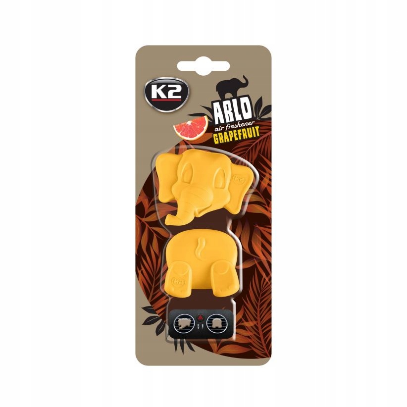 

2 Arlo Zapach Samochodowy Słonik Grapefruit