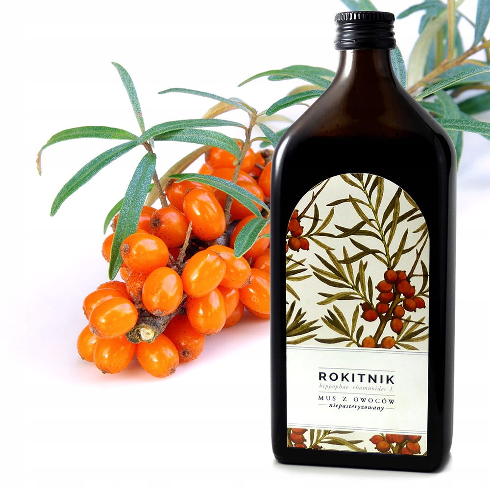 

Złoto z rokitnika mus z owoców rokitnika 520g