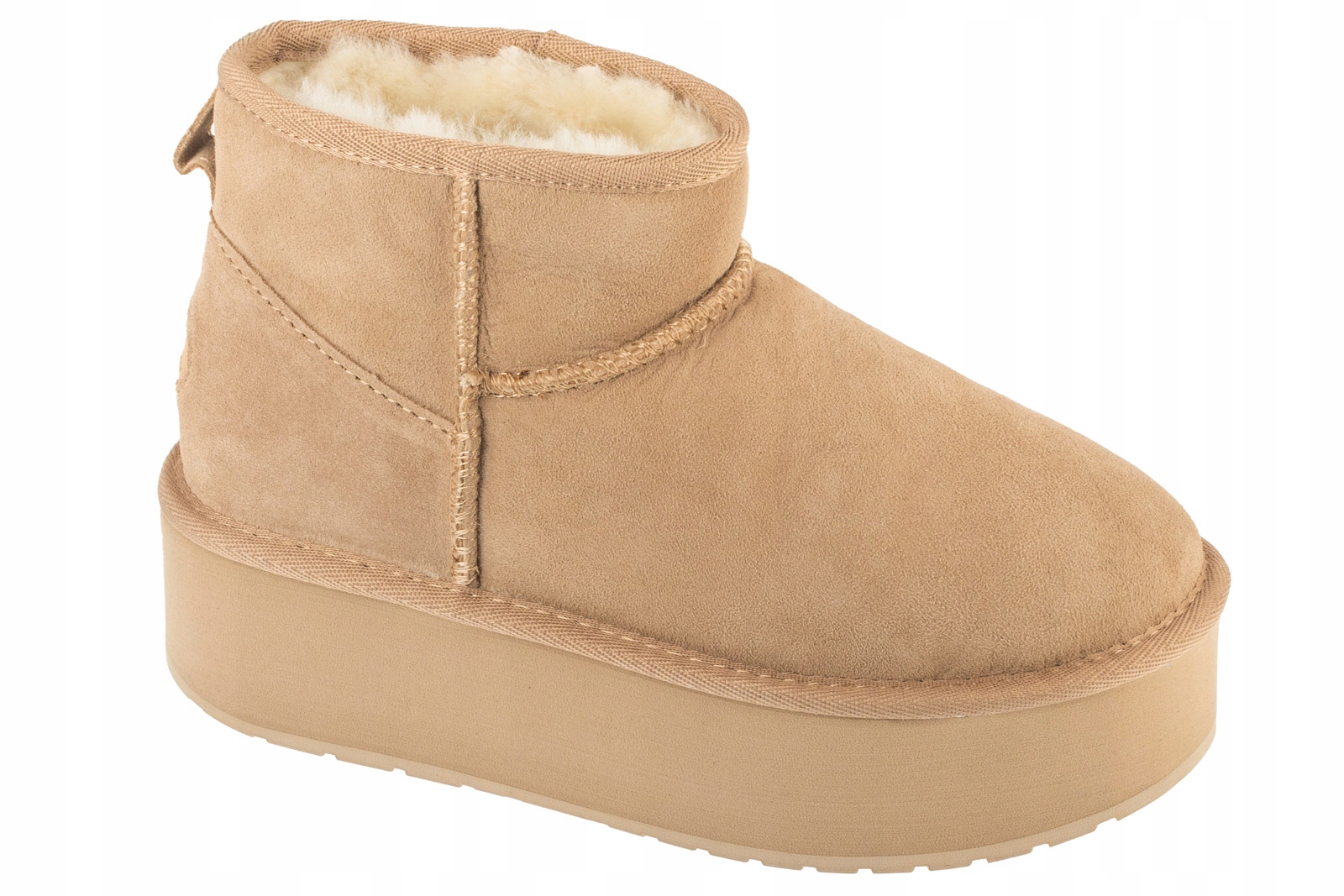 Emu Australia Stinger Micro Flatform (41) Dámské zimní boty Semišové Ša