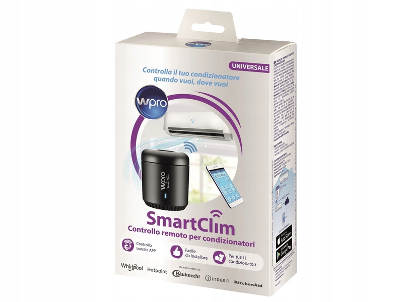 Pilot do klimatyzacji WPRO Smartclim Wifi