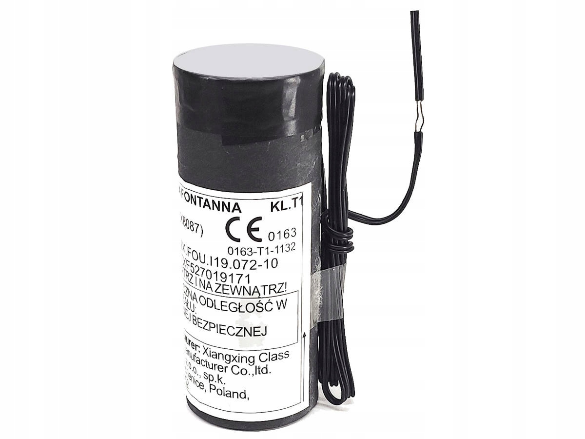 Triplex xt1056 fontanna iskier sceniczna 2m 20 sec sek NO SMELL