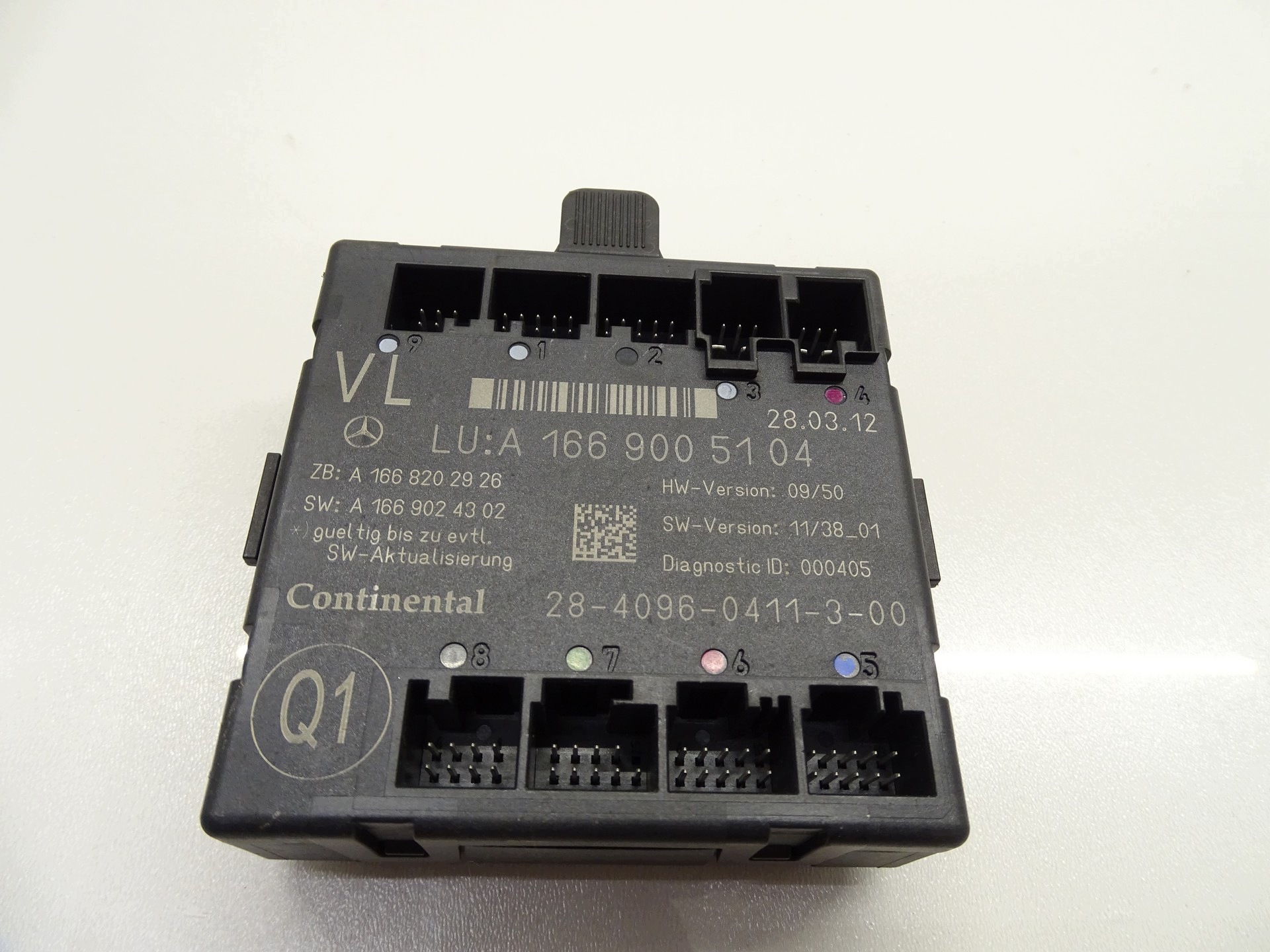 module control unit door MERCEDES W166 A1669005104