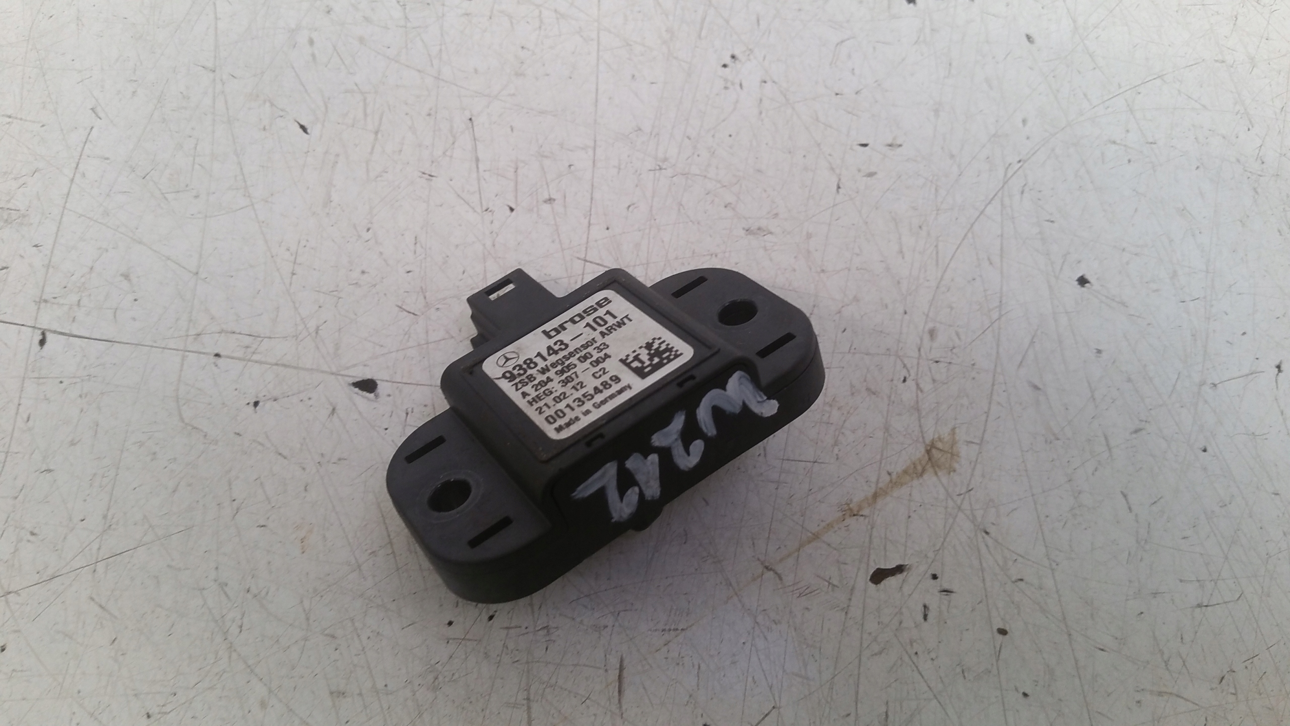 control unit bonnet 2049050033 Mercedes W212