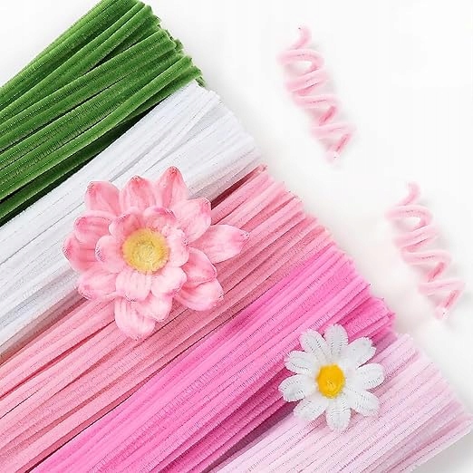 Kreativní Drátky Floristické Sada 500KS Dráty Na Květiny+příslušenství